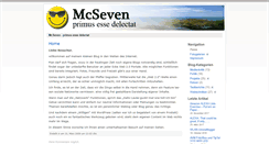 Desktop Screenshot of mcseven.me